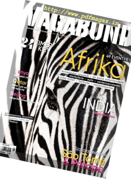 Vagabond – september 2018 Cover