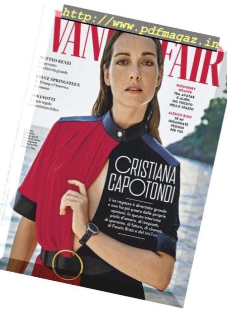 Vanity Fair Italia – 19 dicembre 2018 Cover