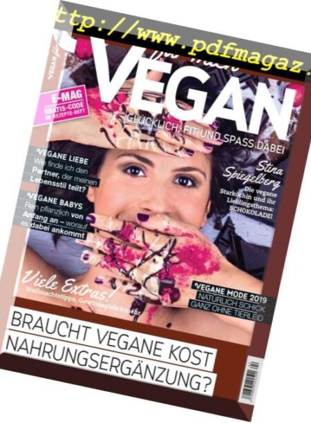 VEGAN fur mich – November 2018 Cover