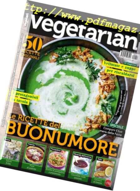 Vegetarian – Gennaio-Febbraio 2018 Cover