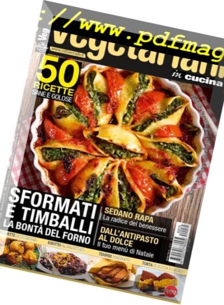 Vegetariani in Cucina – Dicembre 2017 – Gennaio 2018 Cover
