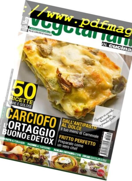 Vegetariani in Cucina – Febbraio-Marzo 2018 Cover