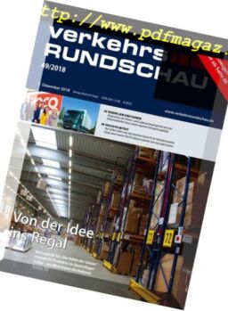 VerkehrsRundschau – 10 Dezember 2018