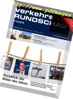 VerkehrsRundschau – 18 Dezember 2018