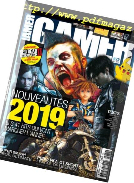 Video Gamer – Janvier 2019 Cover