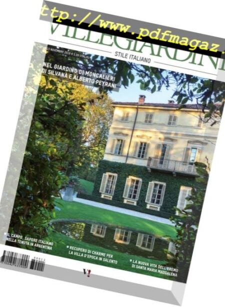 VilleGiardini – Novembre 2018 Cover