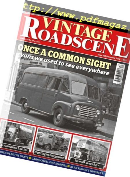 Vintage Roadscene – December 2018 Cover