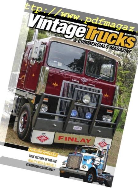 Vintage Trucks & Commercials – November 2018 Cover