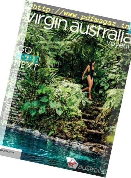Virgin Australia Voyeur – January 2019 Cover