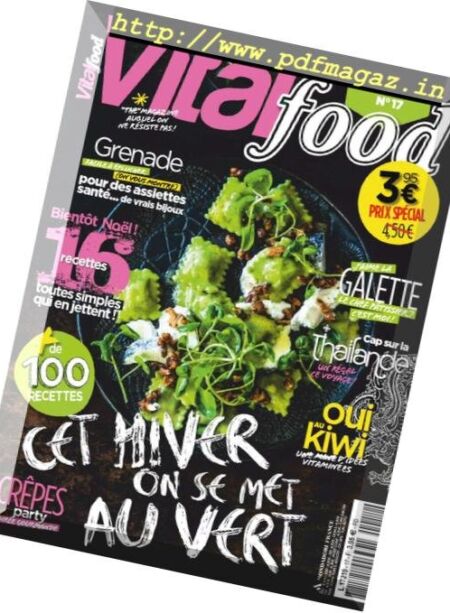 Vital Food – decembre 2018 Cover