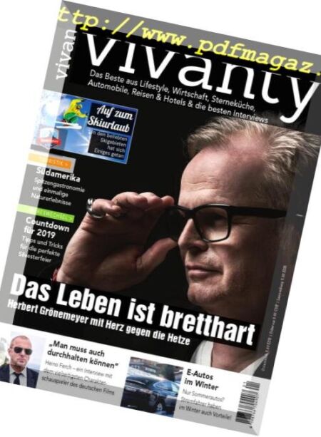 Vivanty – Januar 2019 Cover