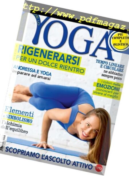 Vivere Lo Yoga – Agosto-Settembre 2017 Cover