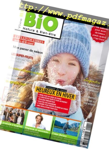 Vivre Bio – Janvier-Fevrier 2019 Cover