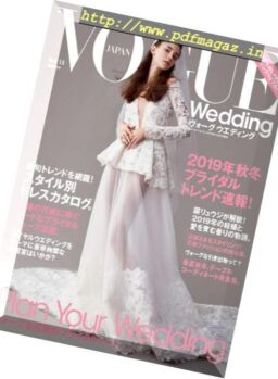 Vogue Wedding – 2018-11-01