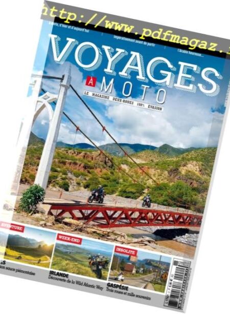 Voyages a Moto – Decembre 2018 – Fevrier 2019 Cover