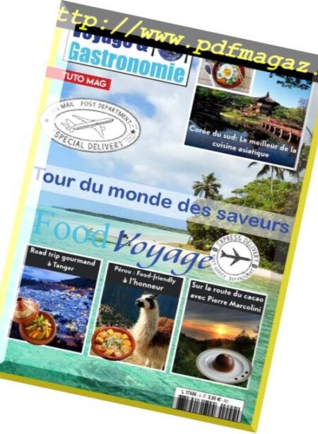 Voyages & Gastronomie – 03 janvier 2019 Cover