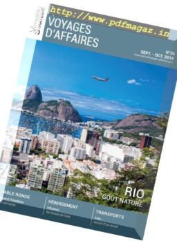 Voyages & Strategie Hors-Serie – Septembre-Octobre 2018