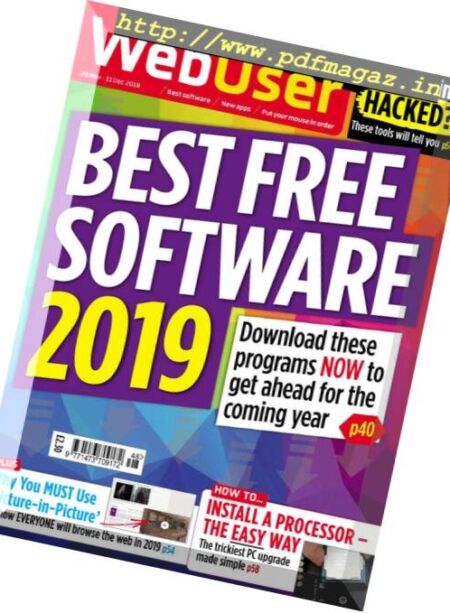 WebUser – 28 November 2018 Cover