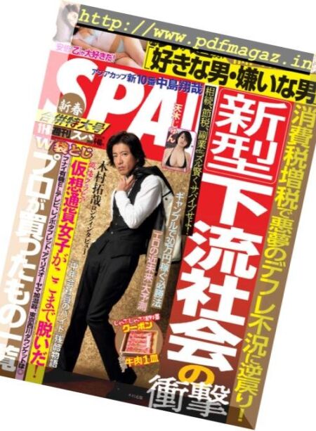 Weekly SPA! – 2018-12-25 Cover