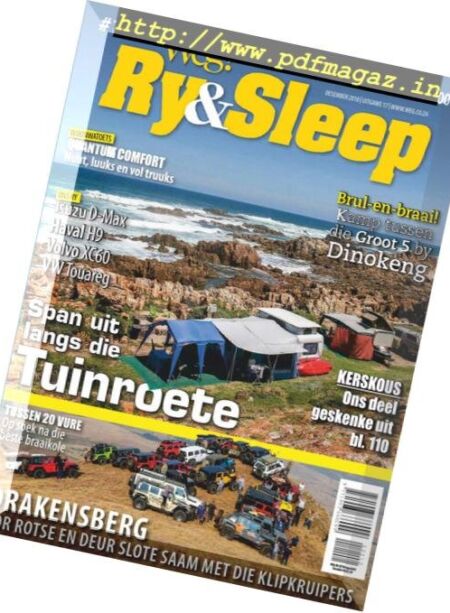 Weg! Ry & Sleep – Desember 2018 Cover