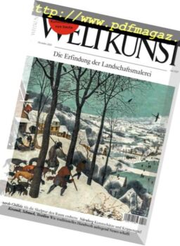 Weltkunst – Dezember 2018