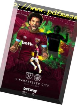 West Ham United Official Programmes – 25 November 2018