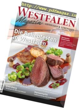 Westfalen Magazin – Winter 2018-2019
