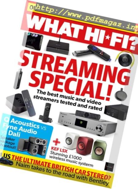 What Hi-Fi UK – January 2019 Cover