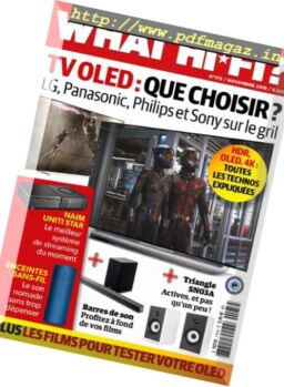 What Hifi France – novembre 2018