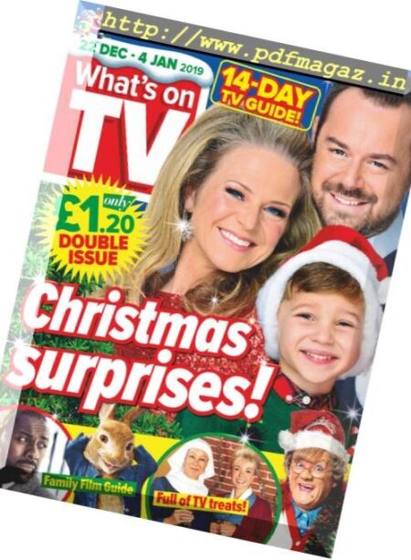 What’s on TV – 22 December 2018 Cover