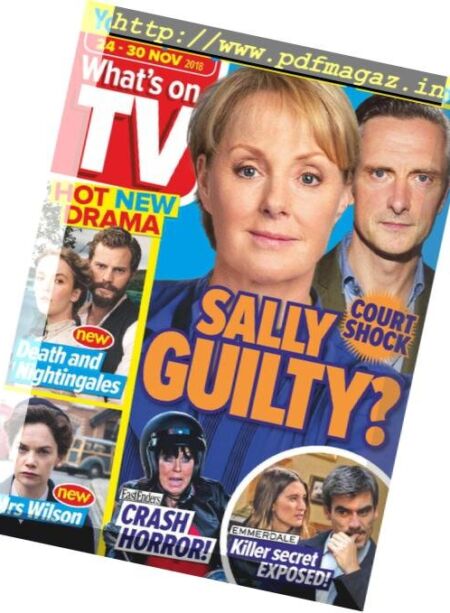 What’s on TV – 24 November 2018 Cover