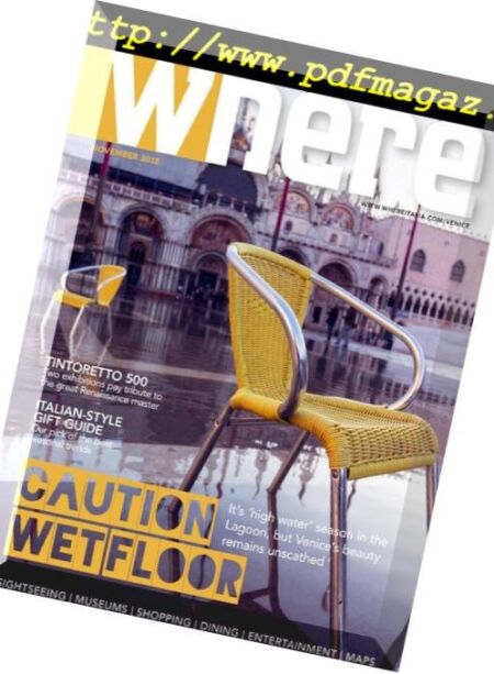 Where Venice – November 2018 Cover