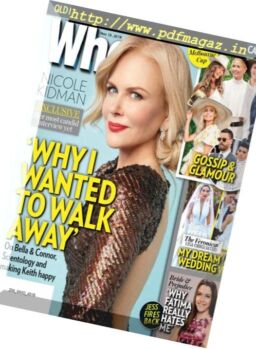 Who – December 2018