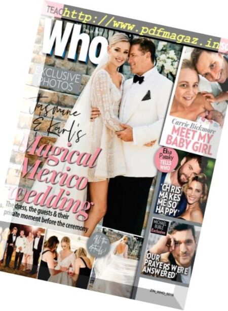 Who – January 05, 2019 Cover