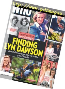 Who – October 2018