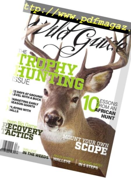 Wild Guide – Summer 2018 Cover