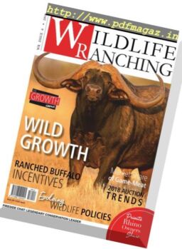 Wildlife Ranching Magazine – December 2018