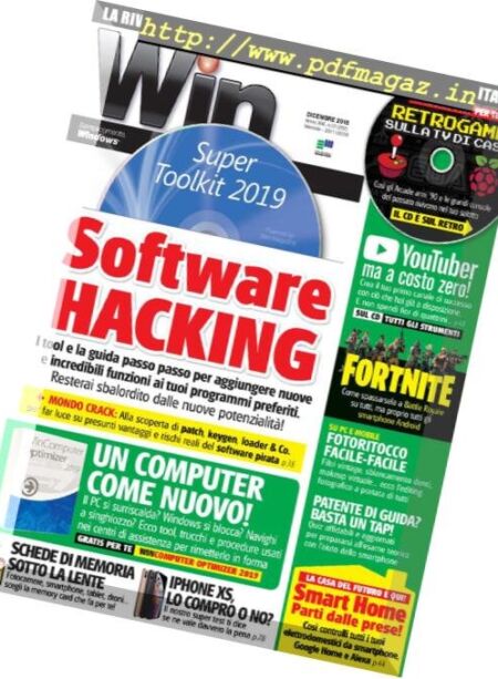 Win Magazine – dicembre 2018 Cover