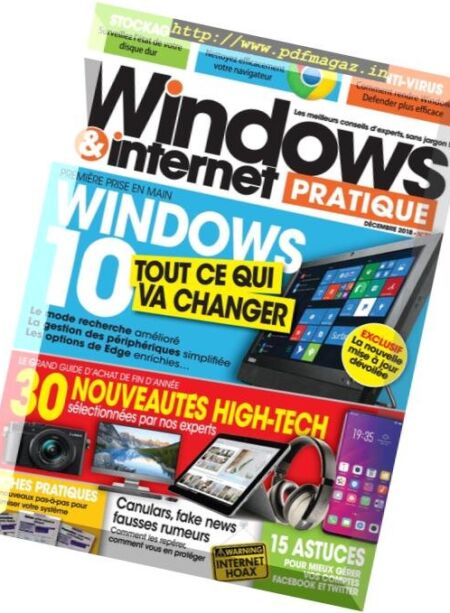 Windows & Internet Pratique – Decembre 2018 Cover