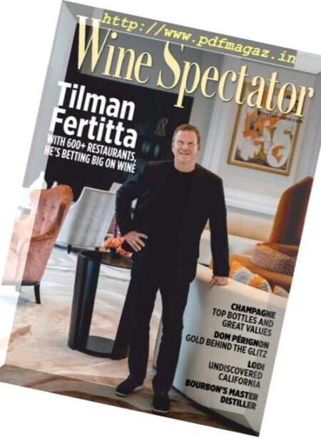 Wine Spectator – December 15, 2018 Cover