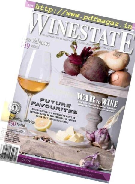 Winestate Magazine – November 2018 Cover