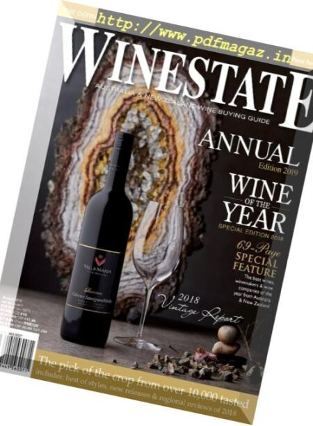 Winestate Magazine – November 26, 2018 Cover