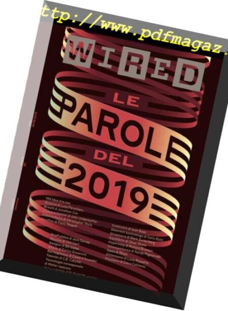 Wired Italia – Inverno 2018-2019 Cover