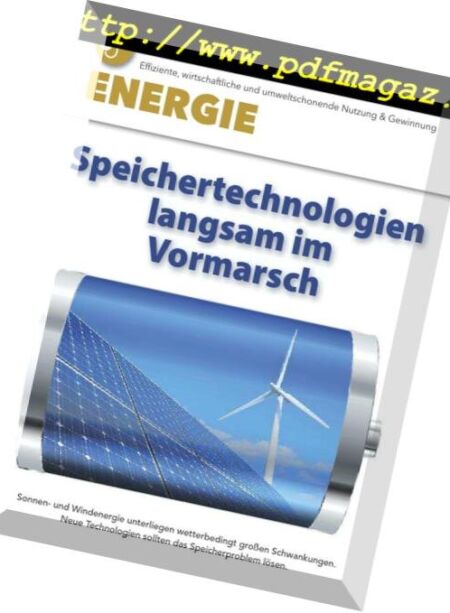 Wirtschaftsnachrichten Reporte – Dezember 2018 Cover