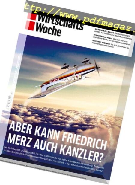 Wirtschaftswoche – 01 Dezember 2018 Cover