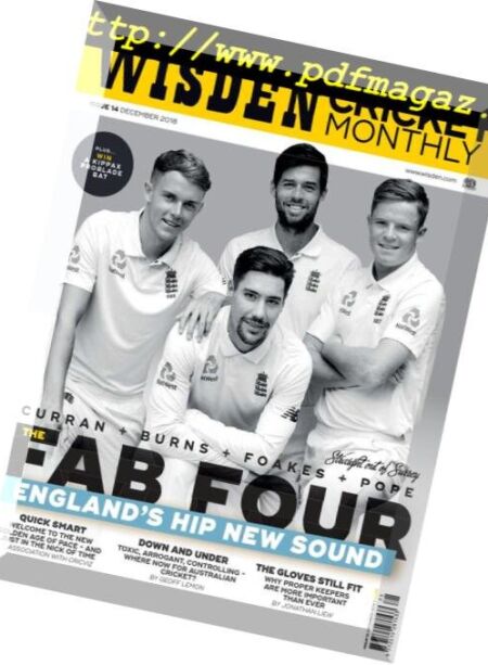 Wisden Cricket Monthly – November 2018 Cover