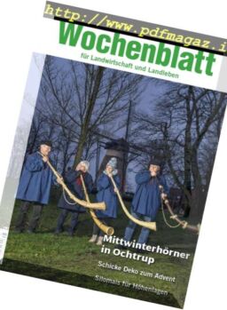 Wochenblatt – 27 November 2018