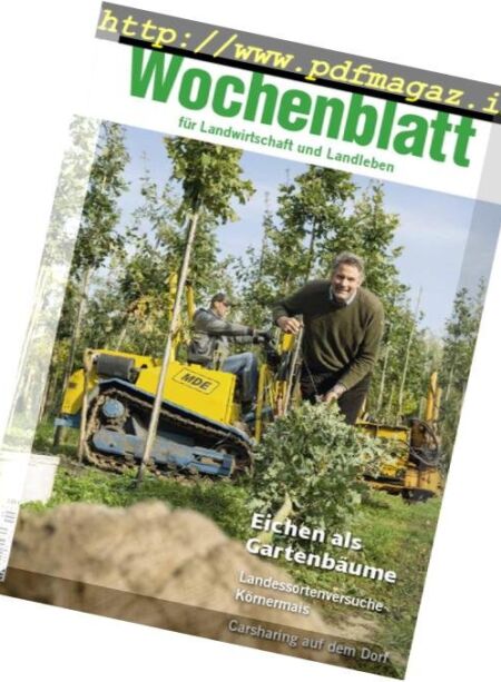 Wochenblatt – 30 Oktober 2018 Cover