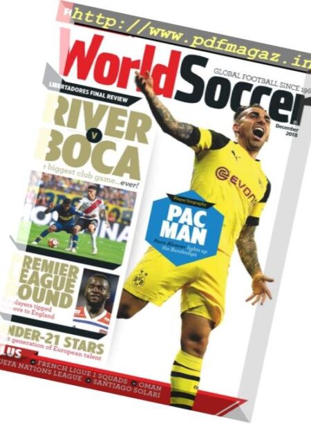 World Soccer – December 2018 Cover