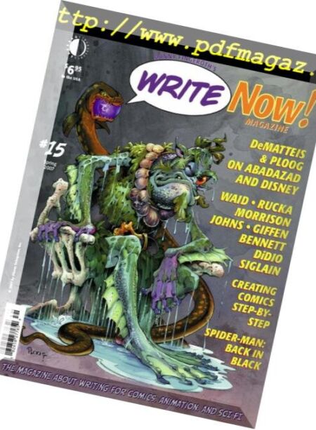 Write Now! Magazine – 2007-15 Cover
